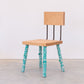 Concrete Leg Chair (Teal)