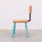 Concrete Leg Chair (Teal)