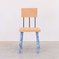 Concrete Leg Chair (Blue)