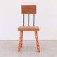 Concrete Leg Chair (Orange)