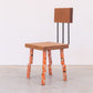 Concrete Leg Chair (Orange)