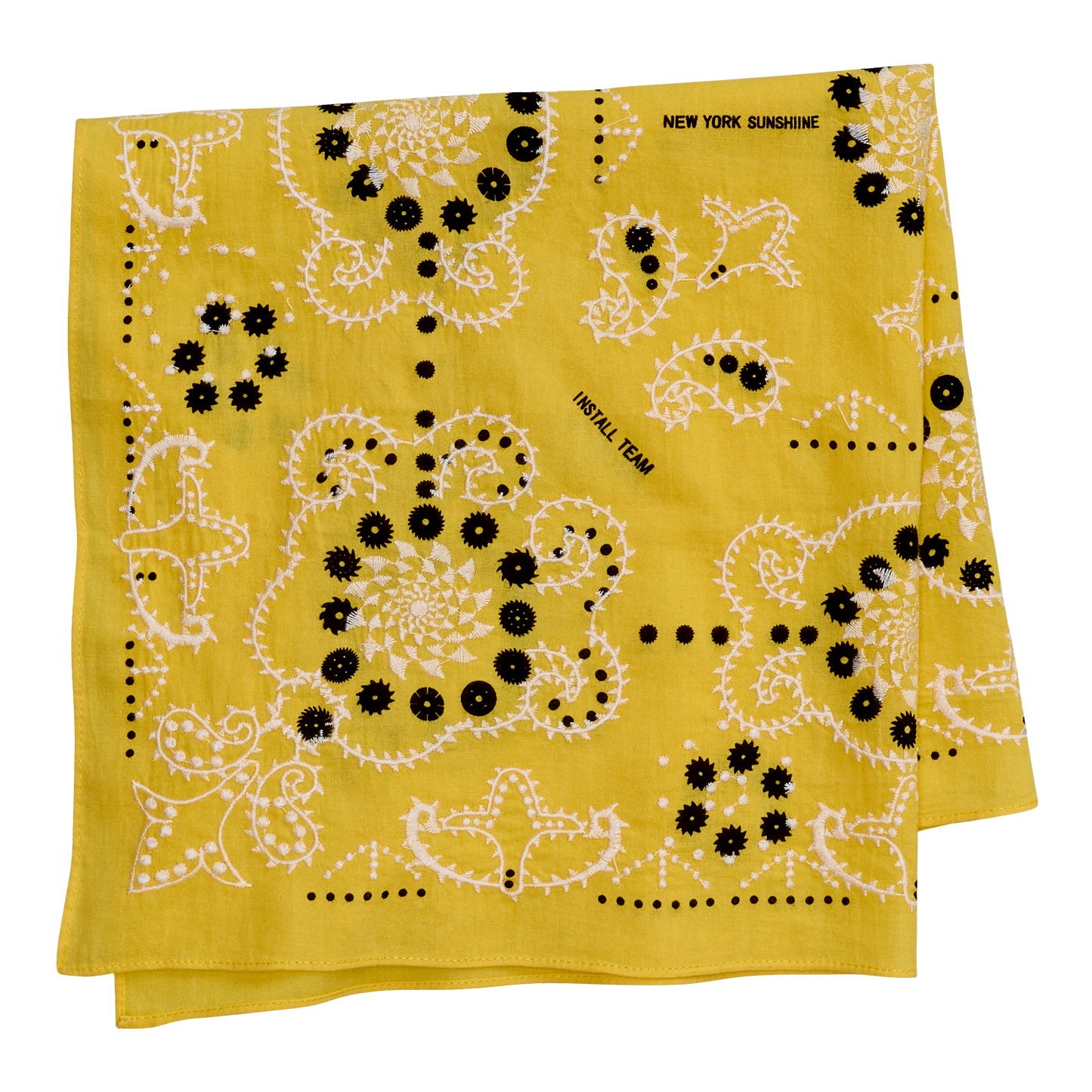 New York Sunshine x Dickies Table Saw Bandana Yellow