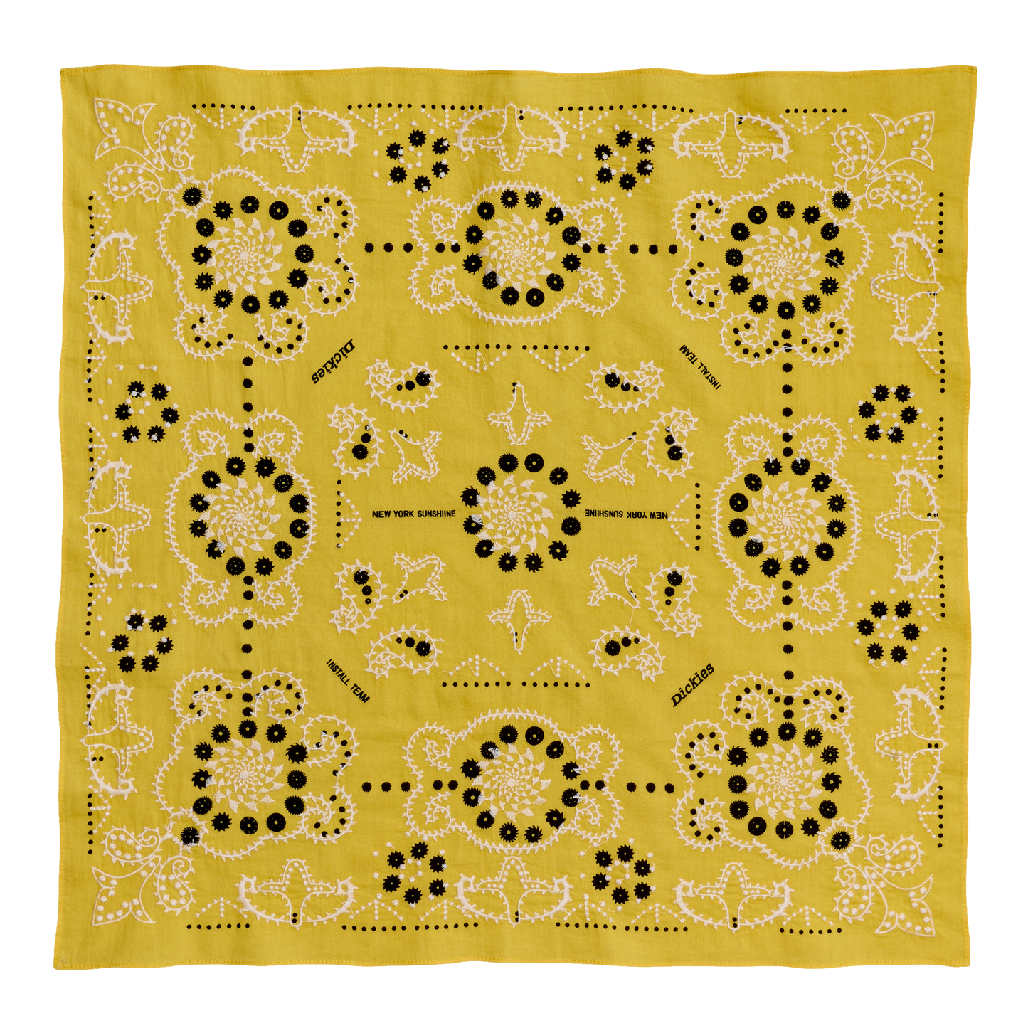 New York Sunshine x Dickies Table Saw Bandana Yellow