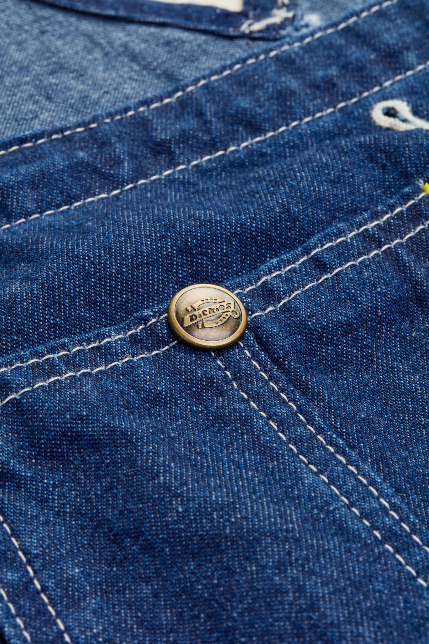 New York Sunshine x Dickies Back to Work Bib Overalls