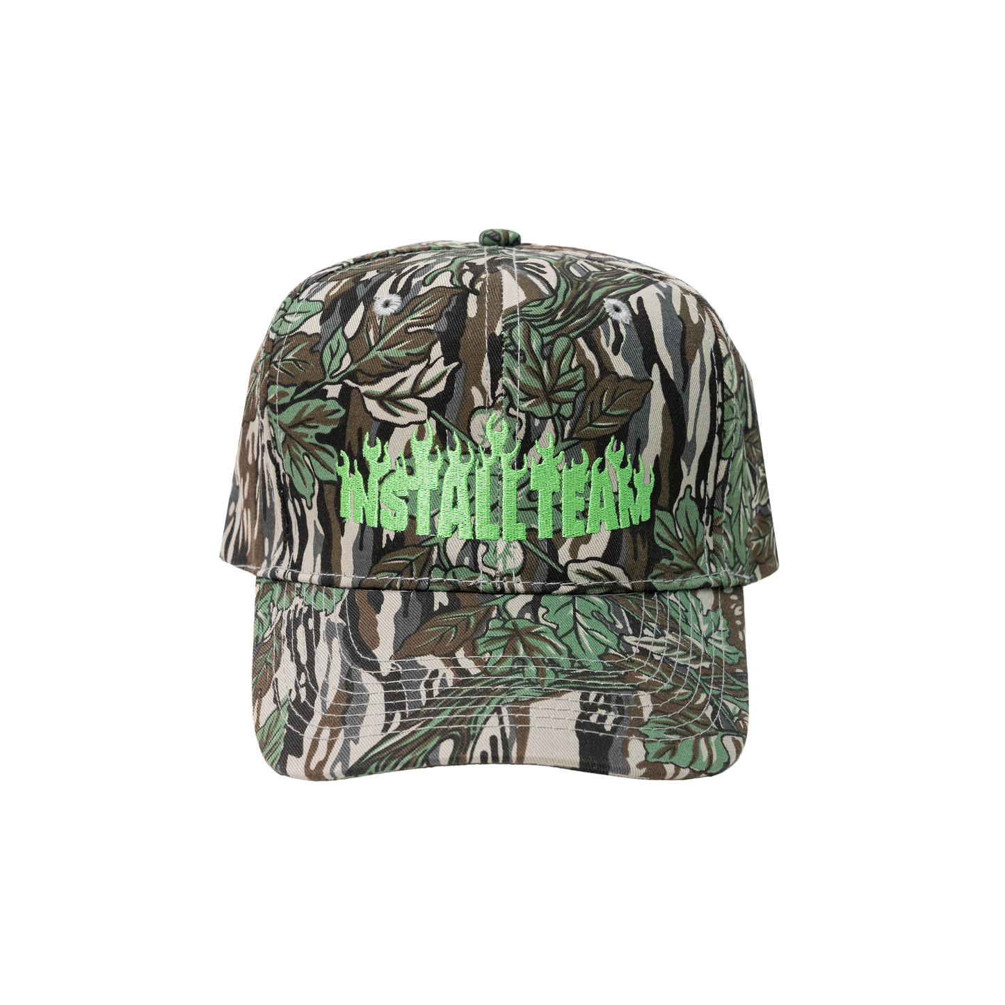 INSTALL TEAM Camo Flame Hat