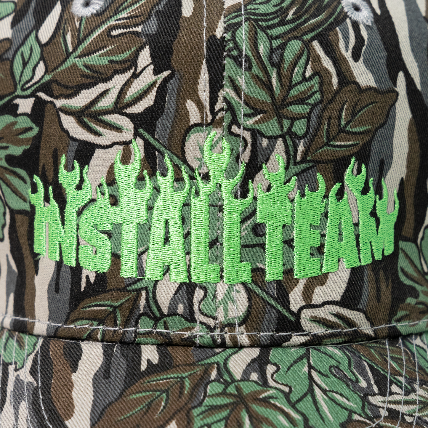 INSTALL TEAM Camo Flame Hat
