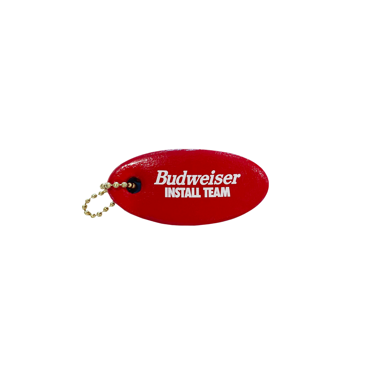 Budweiser INSTALL TEAM Keychain