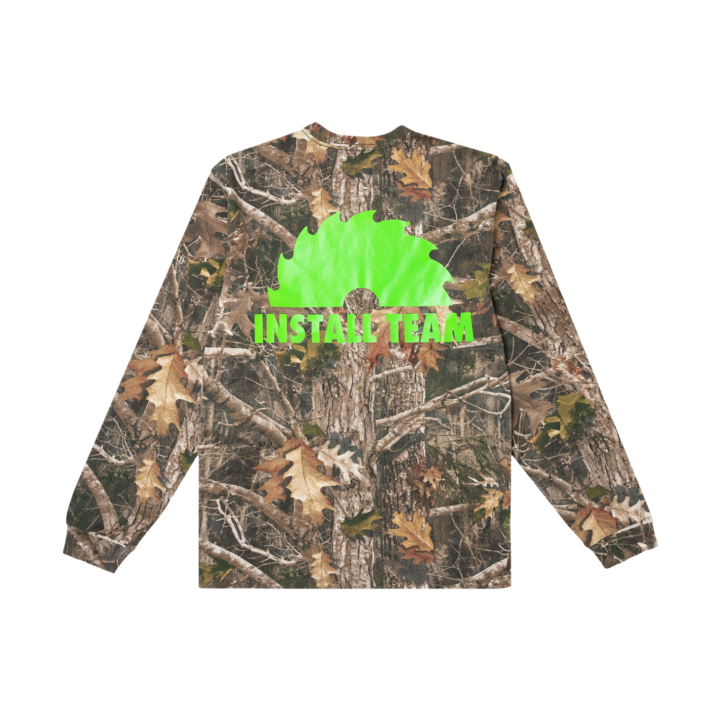 INSTALL TEAM Camo Long Sleeve