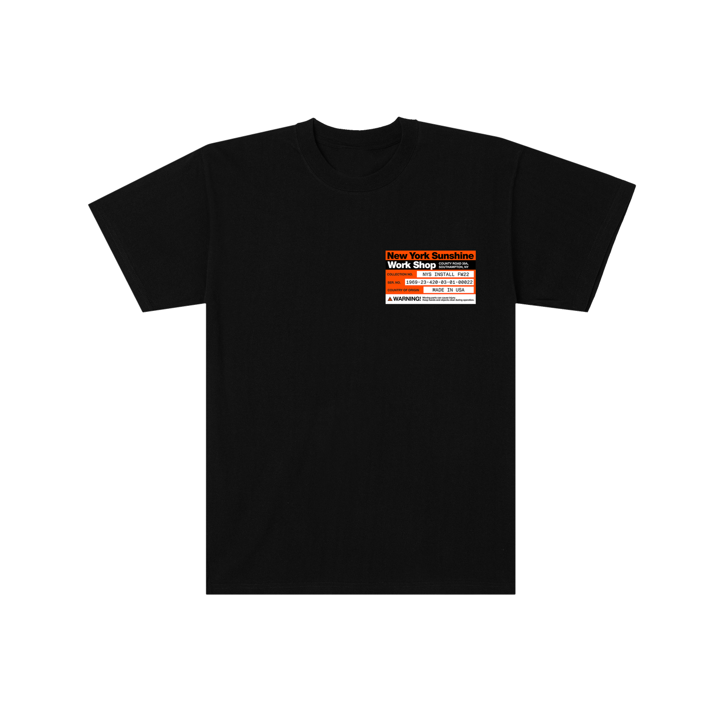 Work Shop T Shirt (Black)